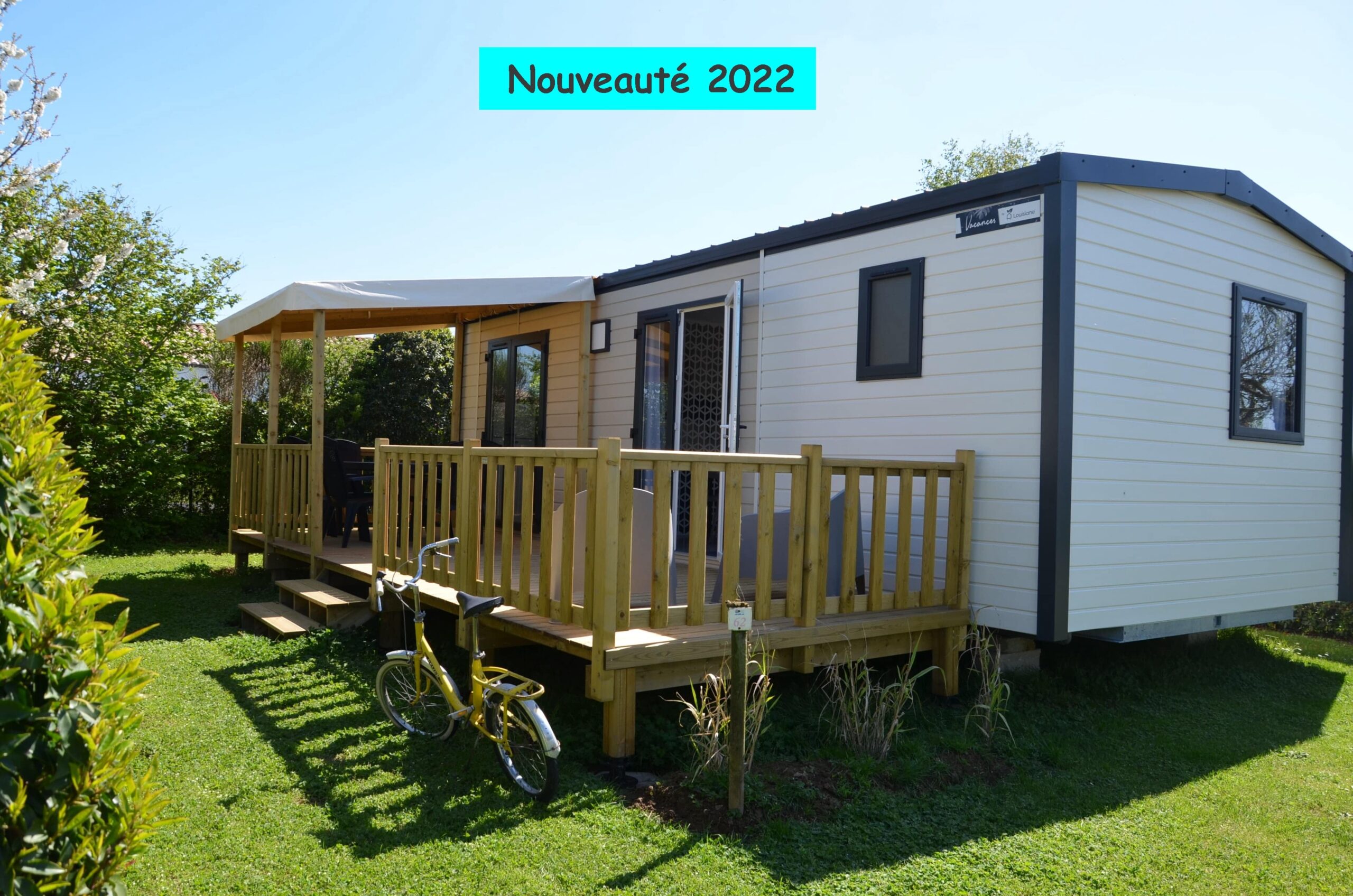 mobil-hom tout confort 5 personnes vendée