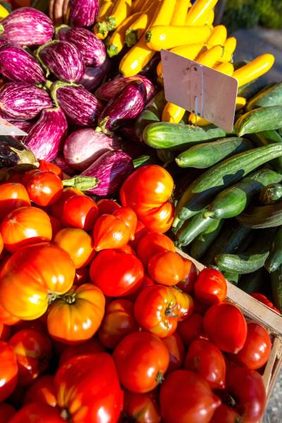 marchés aux légumes aux Sables d'Olonne