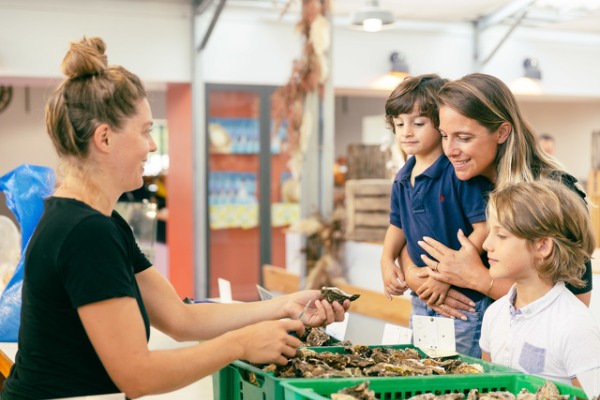 marché des Sables d'Olonne en Vendée