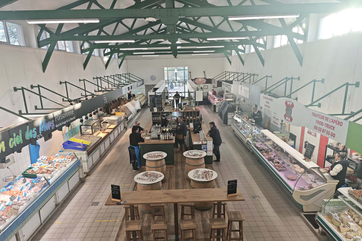 marché de la chaume sables d'Olonne à ouverture