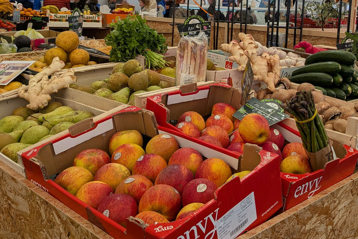 Plus grand marché des Sables d'Olonne Louis Guédon
